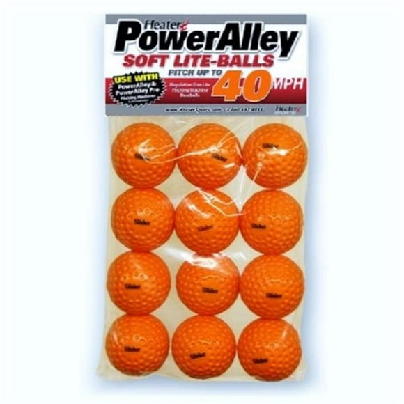Heater SLB10 Slider Orange Soft Foam Balls- Dozen