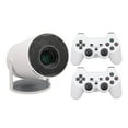 thumbnail image 1 of Projector 4K Projector Portable Projector for Android 11 1GB 8GB 5G  BT5.0 Indoor Outdoor Projector with 2 Gamepad Automatic Trapezoid Correction, 1 of 7
