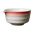 thumbnail image 1 of DOLITY Ceramic Matcha Bowl 450ml Traditional Porcelain Tea Bowl for Family Beginner Red, 1 of 9