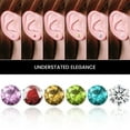 thumbnail image 6 of Stud Earrings for Women Hypoallergenic Earrings Set 12 Pairs Value Packaging, 6 of 9