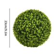 thumbnail image 3 of Artificial Artificial Boxwood Topiary Artificial Plant Topiary Realistic Color For Backyard Balcony Garden Wedding Home, 3 of 4