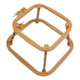 thumbnail image 2 of Rongfmy Desktop Embroidery Frame Cross Stitch Frame for Sewing Punch Needle Quilting Khaki, 2 of 9