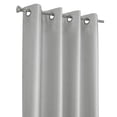 thumbnail image 5 of Thermaplus Glacier Blackout Grommet Curtain Panel 52 x 84 in Silver, 5 of 5