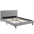 thumbnail image 2 of Modway Anya Full Fabric Bed in Light Gray, 2 of 5