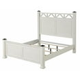 thumbnail image 3 of Roundhill Furniture Laria Antique White Finish Wood Panel Bed, Queen Size, 3 of 6