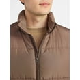 thumbnail image 5 of No Boundaries Men's and Big Men's Puffer Jacket, Size S-3XL, 5 of 6