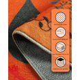 thumbnail image 3 of Alfombra Runner CRYPTOLITE Boho Floral de 60 x 180 cm, lavable y antideslizante, 3 of 7