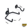 thumbnail image 2 of Guitar Wall Mount Slatwall Horizontal Guitar Wall Hanger Holder Bass Rack Hook, 2 of 4