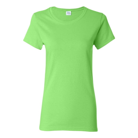 Heavy Cotton Women’s T-Shirt, 2XL, Lime