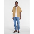thumbnail image 2 of No Boundaries Plaid Shirt with Short Sleeves, Men's XS-5XB, 2 of 6