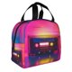 thumbnail image 2 of Disketp Neon Cassette Tape Bolsa Térmica para Almuerzo para Hombre y Mujer, Ideal para Trabajo, Senderismo y Picnic, 2 of 8