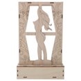 thumbnail image 1 of Night Lamp Creative Light Ornament Room Decorative Light Wooden Tabletop Decor, 1 of 8