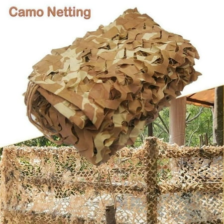 WSYW Military Camo Netting Camouflage Net Camping Hunting Blind Canopy 13.1*19.7ft