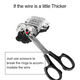 thumbnail image 5 of 10 Conectores de Cable, Conectores de Cable de Bajo Voltaje, Conectores de Cable con Conector en T, Conectores de Empalme de Cable de 2 Pines con Conector en T, 5 of 5