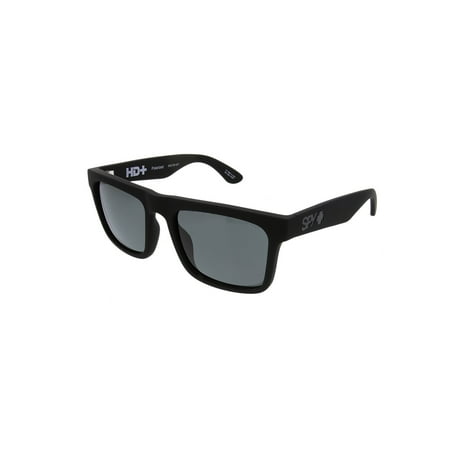 Spy Sunglasses 673371973864 Atlas HD Plus Polarized Lenses Scratch Resistant Square Shape, Soft Matte Black