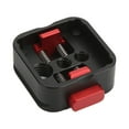 thumbnail image 1 of Quick Release Plate Tripod Base, Reliable CNC Processing Quick Quick Release System Plate Durable Portable  For Tripod, 1 of 8