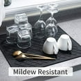 thumbnail image 5 of Non-slip Surface: Dish Drainer Mat for Multifunctional Use, Heat Resistant Mat Robust Reversible Design, Easy Clean Food-Grade Silicone for Waterproof and Damp Proof Protection in Your Kitchen, 5 of 5