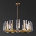 thumbnail image 4 of Safavieh  Couture Benicio Gold Chandelier - 28.5 IN W x 28.5 IN D x 17 / 47 IN H, 4 of 5