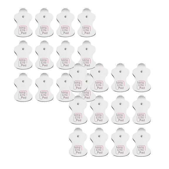 2Pack 12Pcs 2.2 Mm Button Type Foam Electrode Patch Electrotherapy Long Life Pads Replacement Electrode Pads Self Reusable Massage Replacement Gel Pads Drill Bits & Accessories Home Decor