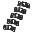 thumbnail image 1 of Unique Bargains DIY Audio Sound Box Speaker Wall Mount Iron Hook Hanger Plate 5PCS, 1 of 5