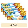 (4 pack) Great Value Saltine Crackers, 16 oz, 4 Count