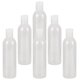 thumbnail image 3 of 6pcs 250 ml Tipo de tapa Botellas de viaje de viaje contenedor cosmético portátil Botella vacía para loción de champú (botella transparente y tapa), 3 of 4