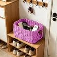 thumbnail image 6 of Qwtwty Heavy Duty Woven Rope Storage Baskets, Cube Storage Boxes for Closet, Shelf, Bookshelf, Bathroom, Toys, 6 of 6