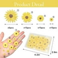 thumbnail image 2 of Flatback Resin Daisy Flowers, Tutuviw 50 Pcs Mini Resin Flat Back with Box,Epoxy Resin Daisy Flowers Charms for DIY Craft Phone Case Picture Frame Cake Hair Clip Decorations,Yellow (4 Sizes), 2 of 8