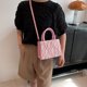 thumbnail image 5 of Bolso cuadrado pequeño de gran capacidad y sencillo para mujer, estilo veraniego, bolso de hombro sencillo y moderno para ir al trabajo, bolso cruzado sencillo, 5 of 6