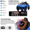 thumbnail image 5 of iYofe 12V Lamborghini Ride on Cars with Remote Control, Powered Ride on Toys with Music, USB/AUX Ports, LED Lights, 3 Speeds, 4 Wheels Electric Cars for Kids Toddlers Ages 3-5, Blue, 5 of 9