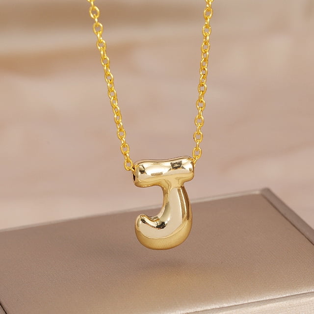 Collar para Mamá,Collar de Letra Inicial de Oro Joyería de Aleación Personalizada para Ella,Regalo para el Aniversario Del Cumpleaños de la Madre,Collar Inicial de Oro,,