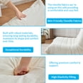 thumbnail image 5 of Mjkone Lazy Floor Sofa Set, Chenille Bean Bag Chair, Lazy Couch Chair for Adults, 3-Piece Floor Sofa Set for Living Room-Beige, 5 of 8