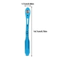 thumbnail image 3 of pitrice Reading Light 90° Foldable LED Night Lamp Portable Plastic Studying Book Clip Light Folder, Blue, 3 of 6