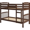 thumbnail image 6 of Chelsea Lane Elise Convertible Twin over Twin Wood Bunk Bed, Espresso, 6 of 7
