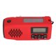 thumbnail image 4 of XSY098D Radio Solar con manivela IPX3, resistente al agua AM/FM/NOAA, Radio de alerta meteorológica con alarma SOS, linterna, enchufe para auriculares, 4 of 5