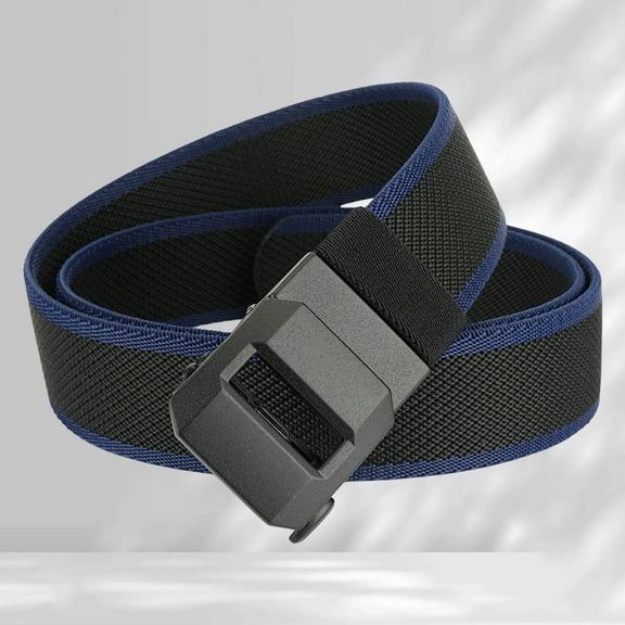 Men's Elastic Elastic Waistband Business Casual Nylon Peplum Belt Without Teeth Automatic Buckle Belt Leather Belt Women Wide Mens Solid Leather Belt Heavy Duty Belt Gear Belt Mens Designer Belts Belt