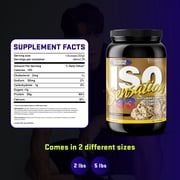 Ultimate Nutrition ISO Sensation 93 Whey Isolate, Cafe Brazil, 2 lb