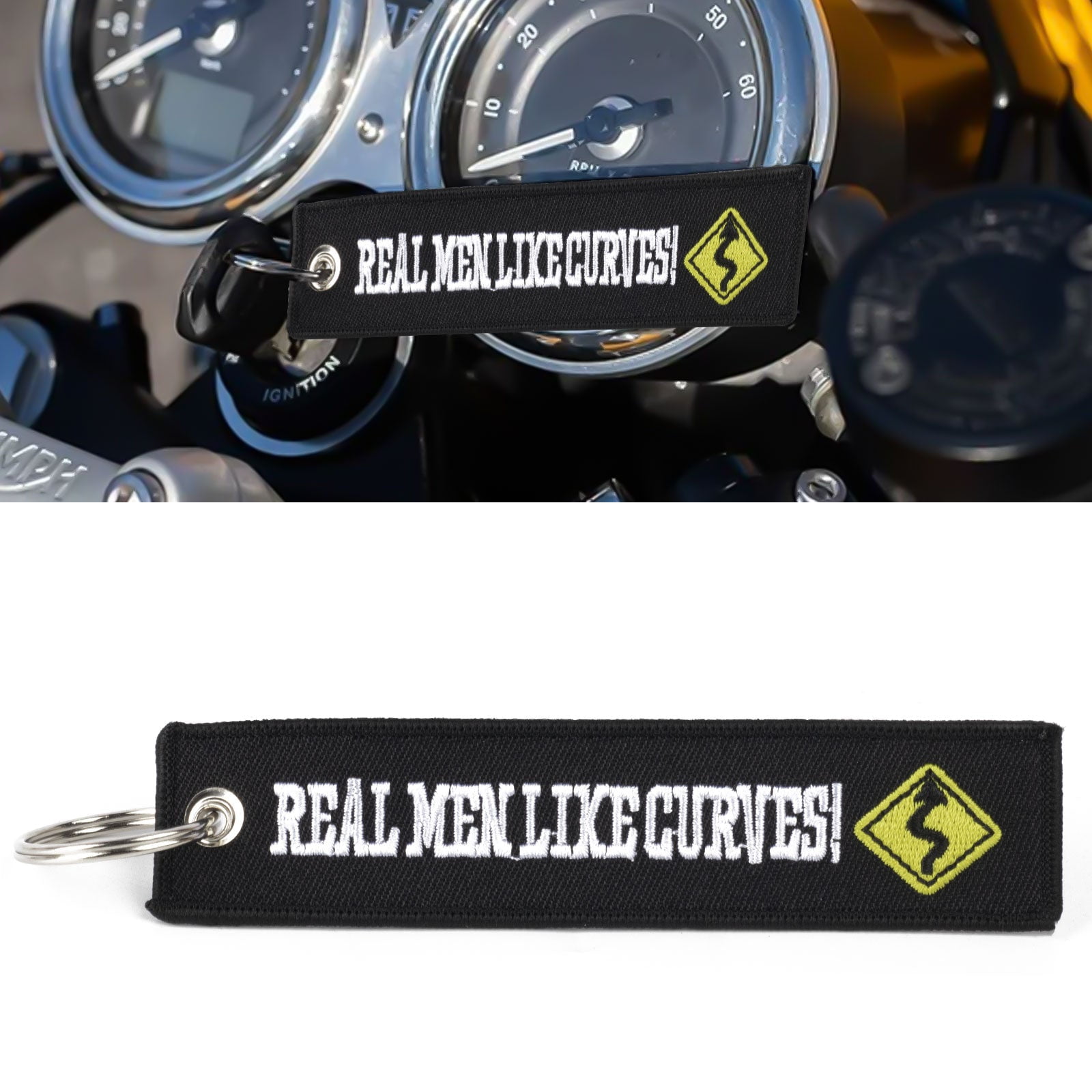 Krator Keychain Key Ring Fob ZXR Motorcycle Compatible with