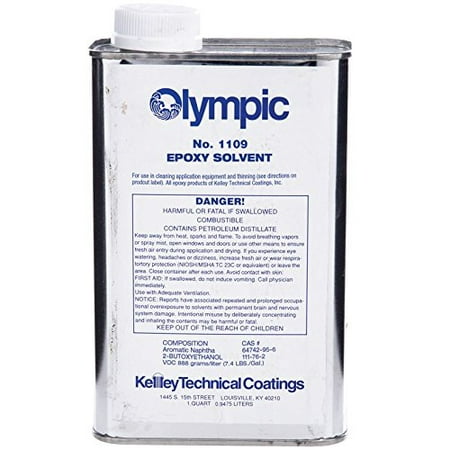 Olympic Epoxy Paint Thinner - 1 Quart, By Kelley Technical from (Best Way To Remove Epoxy Paint From Concrete)
