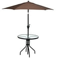thumbnail image 6 of Costway 32''Outdoor Patio Round Table Tempered Glass Top, 6 of 10
