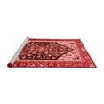 thumbnail image 2 of Ahgly Company Machine Washable Indoor Rectangle Abstract Red Modern Area Rugs, 8' x 10', 2 of 4