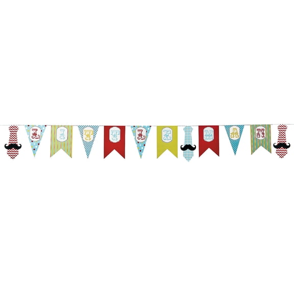 Lil Man Pennant Banner - Party Decor - 1 Piece