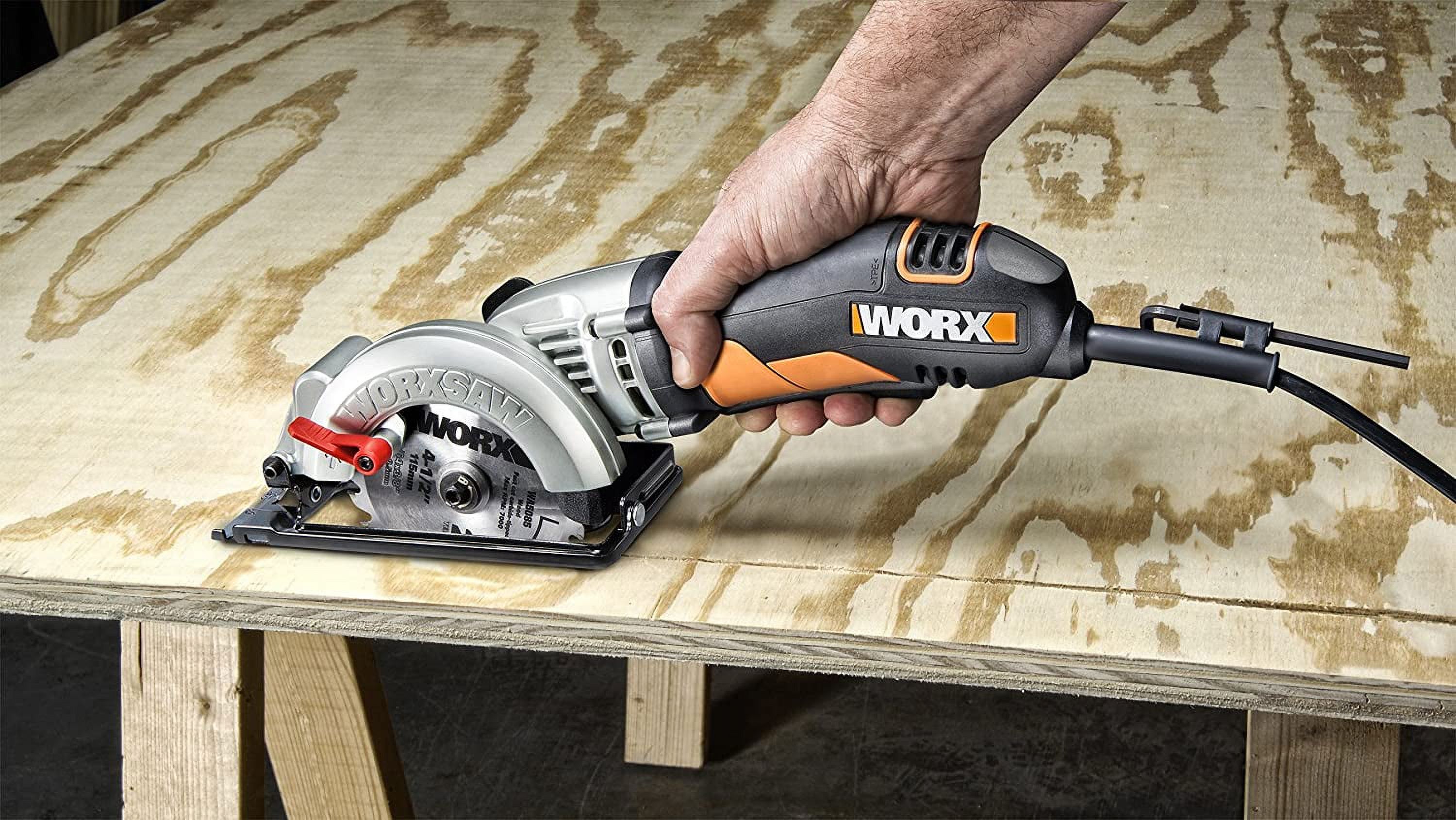 WORX WORXSAW 4 1 2 Inch Compact Circular Saw WX429L Walmart