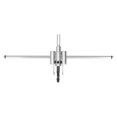 thumbnail image 2 of VGEBY Adjustable Circle Hole Cutter, Wood Drill Bit Saw Round Cutting With 35 Degree Teeth For Acrylic For Plastic For Vertical Hand Drills, 2 of 8