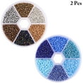 thumbnail image 2 of Small Beads Handmade DIY 7800PCS Solid Color Bracelet Making Beads Pony Beads, 2 of 10
