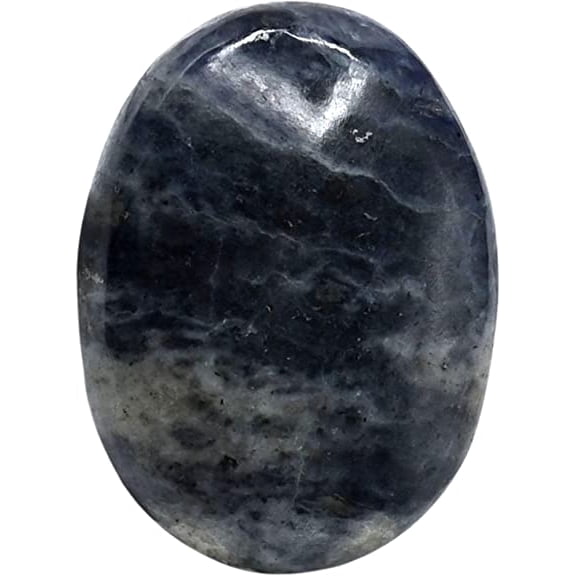 Iolite Crystal Palm Stone
