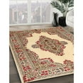 thumbnail image 2 of Ahgly Company Indoor Rectangle Traditional Brown Gold Medallion Area Rugs, 2' x 4', 2 of 6