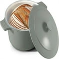 thumbnail image 3 of 5 Qt Dutch Oven Pot with Lid, Nonstick Ceramic Dutch Oven Stock Pot Perfect Bread Baking, Stovetop Oven & Dishwasher Safe, Sage Green, 3 of 6