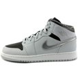 thumbnail image 5 of Air Jordan 1 Mid GS Pure Platinum White Metallic Silver Black 554725-0, 5 of 5