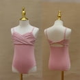 thumbnail image 3 of GYRATEDREAM Girls Cotton Ballet Leotards Kids Adjustable Spaghetti Straps Bodysuit Children Gymnastics Ballerina Dance Costumes for 6-13 Years, 3 of 5
